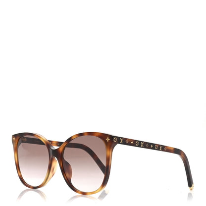 Louis Vuitton Acetate My Monogram Light Cat Eye Sunglasses Z1659E Light Tortoise 1 of 7