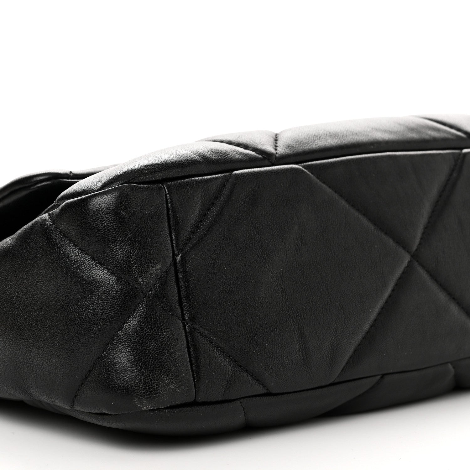 Chanel Goatskin Quilted Medium Chanel 19 Flap Black 9 of 12
