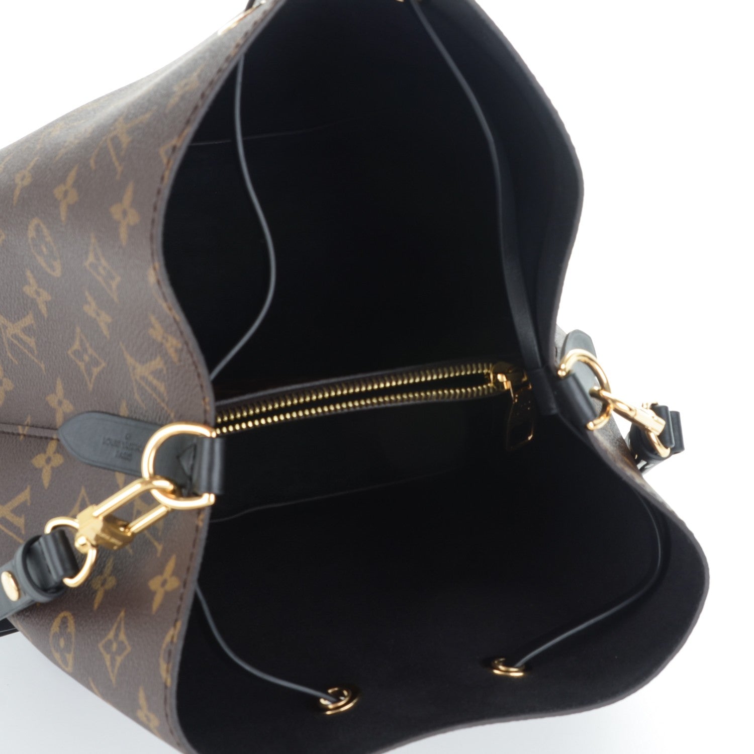 Louis Vuitton Monogram Neonoe MM Black 5 of 6