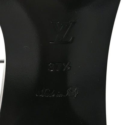 Louis Vuitton Calfskin Monogram Passenger Sandals 37.5 Black 8 of 8