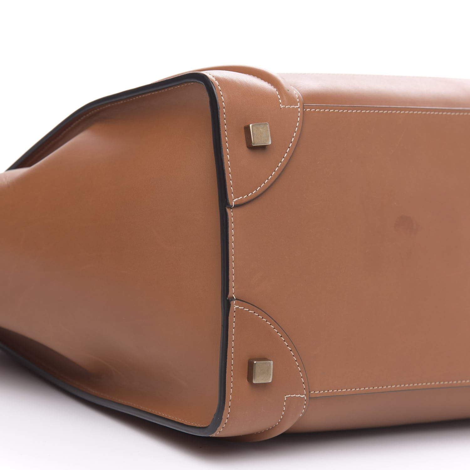 Celine Natural Calfskin Mini Luggage Tan 10 of 17