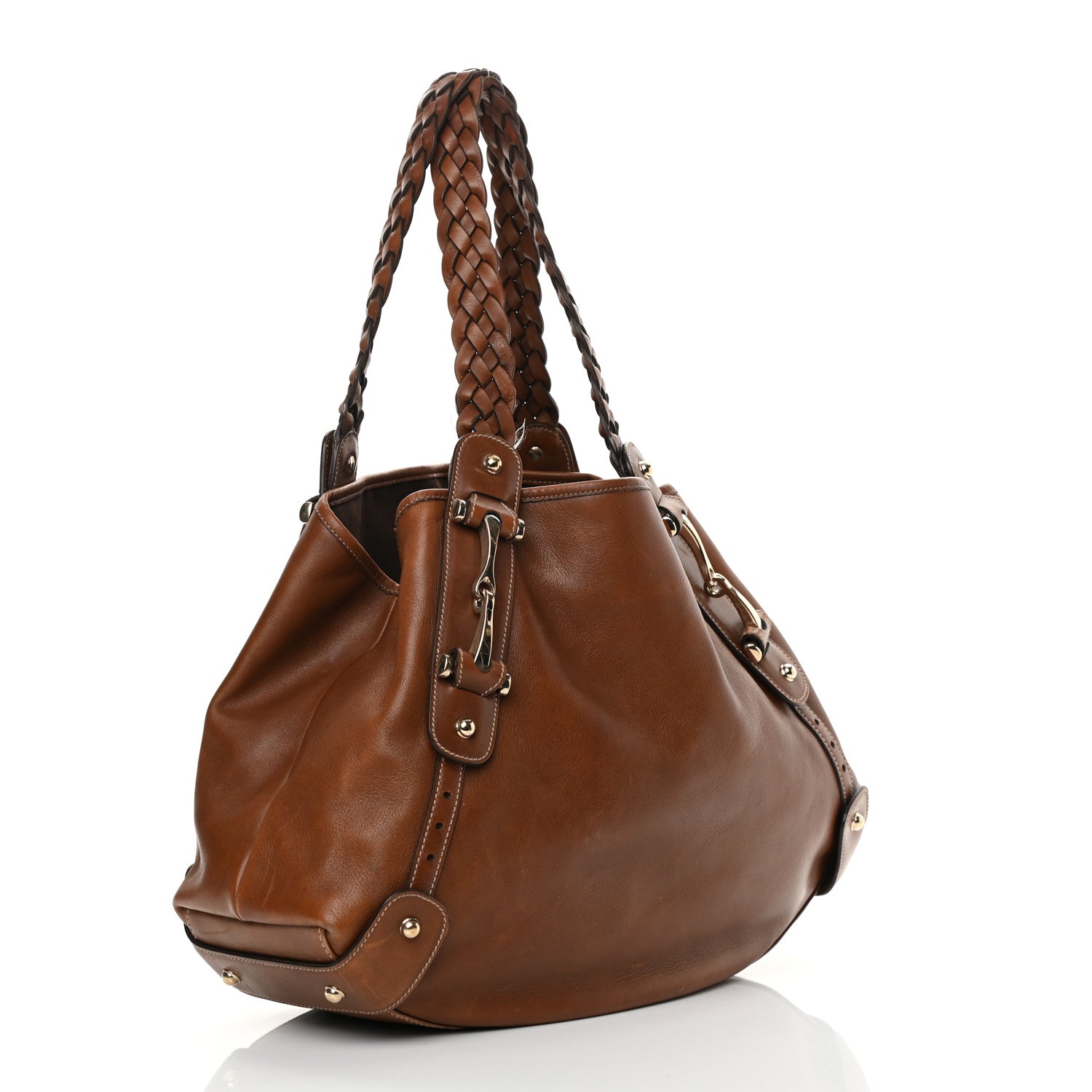 Gucci Calfskin Medium Pelham Shoulder Bag Brown 3 of 13