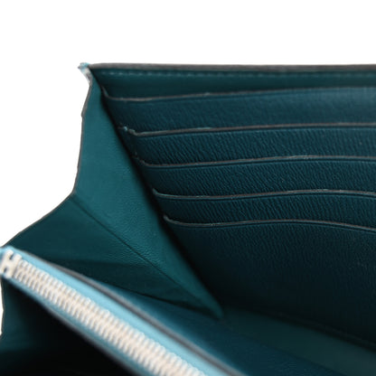 Hermes Shiny Alligator Enamel Constance Wallet Colvert 10 of 16