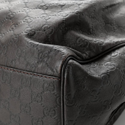 Gucci Guccissima Vitello Tender Large Sukey Tote Testa di Moro 10 of 14