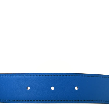 Hermes Epsom Swift 32mm Belt Strap 85 Crocus Bleu Hydra 6 of 6
