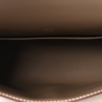 Hermes Swift Kelly Pochette Clutch Etoupe 5 of 10
