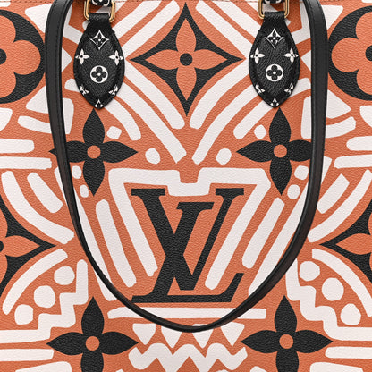Louis Vuitton Monogram Giant Crafty Onthego GM Crème Caramel 8 of 10