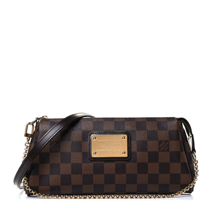 Louis Vuitton Damier Ebene Eva Clutch 1 of 4