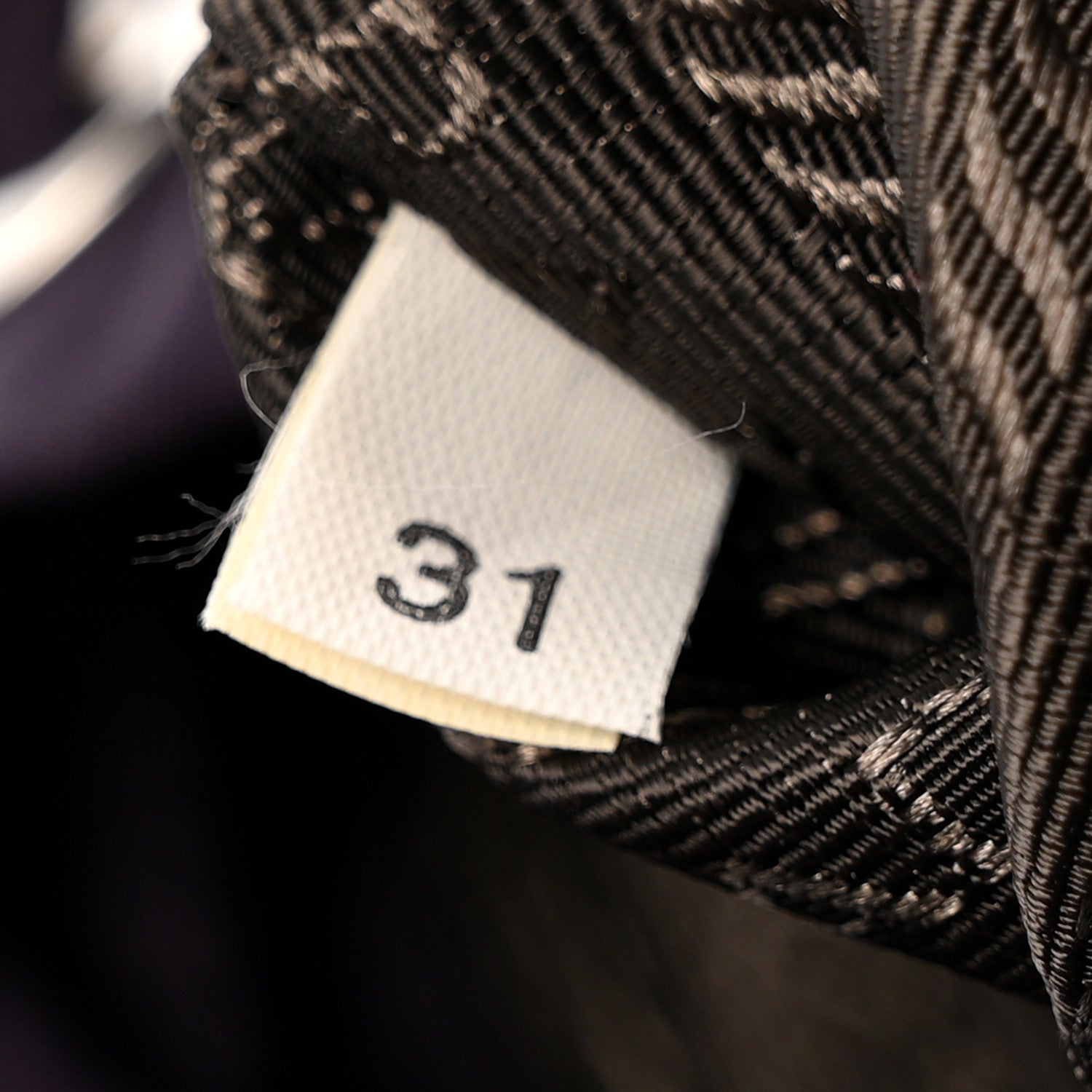 Prada Tessuto Nylon Saffiano Medium Backpack Purple 7 of 13