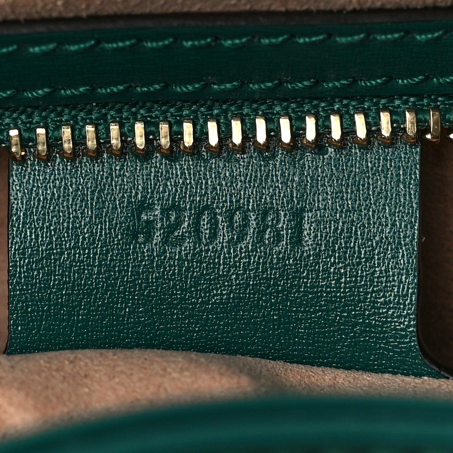 Gucci Boarded Dyana Lux Calfskin Small Jackie 1961 Hobo Emerald 7 of 11
