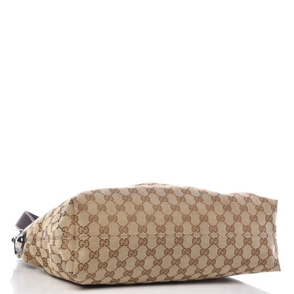 Gucci Monogram Medium Icon Bit Hobo Dark Brown 5 of 11