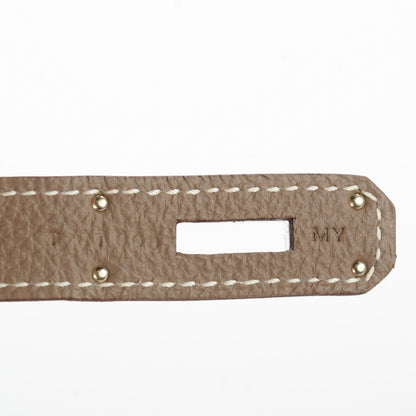 Hermes Togo Kelly Retourne 32 Etoupe 6 of 27
