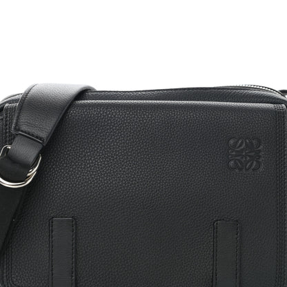 Loewe Soft Grained Calfskin XS Military Messenger Bag Black 8 of 13