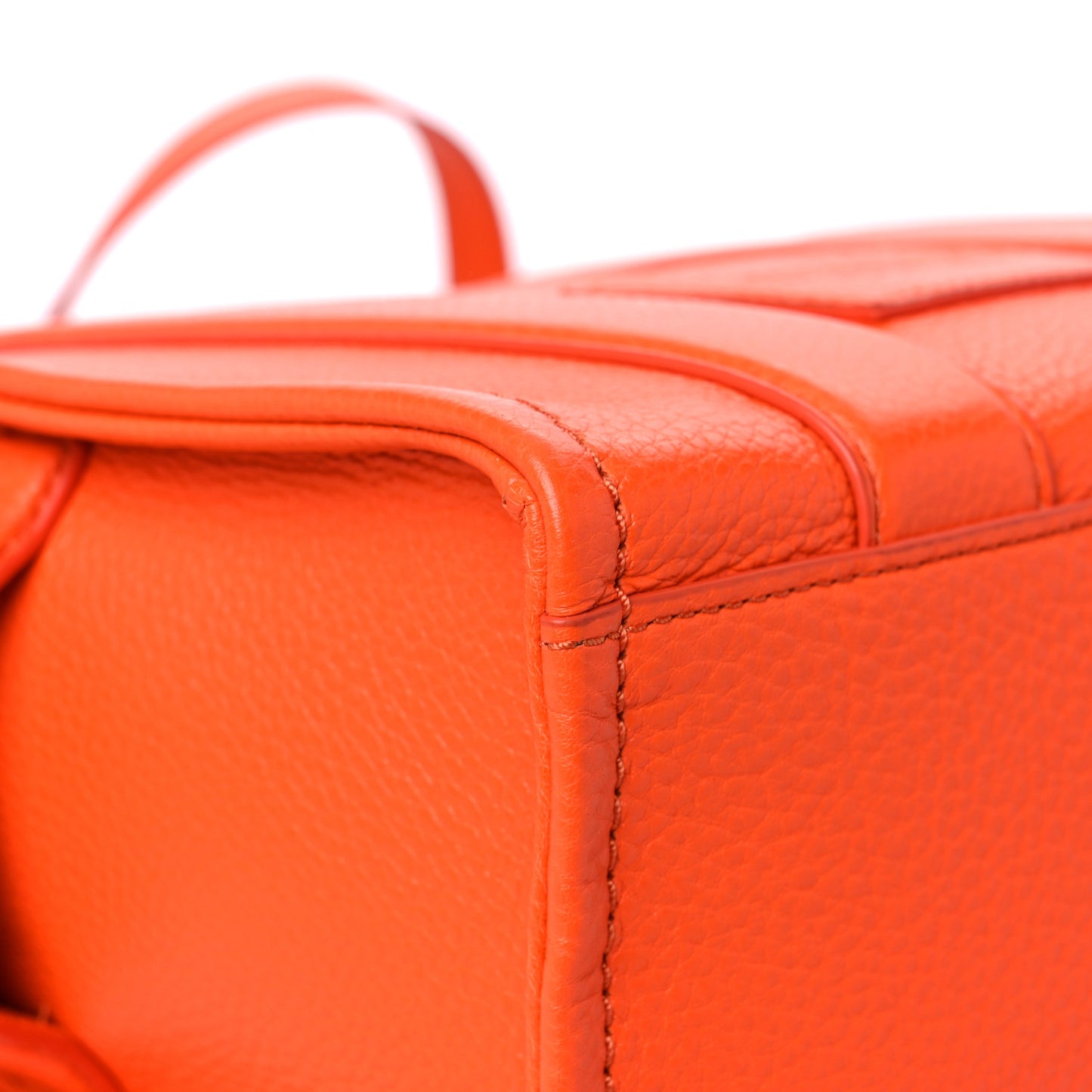 Grained Calfskin Small The Tote Bag Dragon Fire