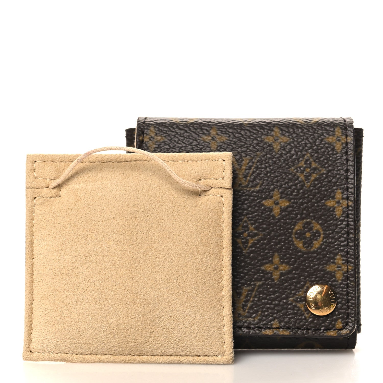 Louis Vuitton Monogram Folding Jewelry Case PM 3 of 8