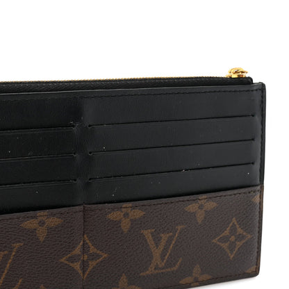 Louis Vuitton Monogram Slim Purse Black 7 of 10