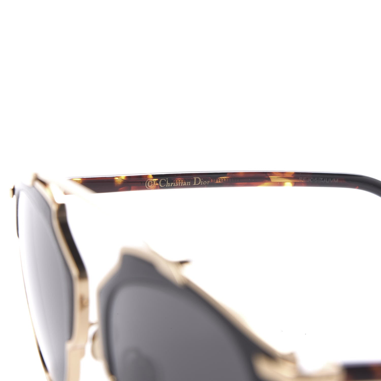 Christian Dior Metal Lambskin So Real Sunglasses Black 5 of 7