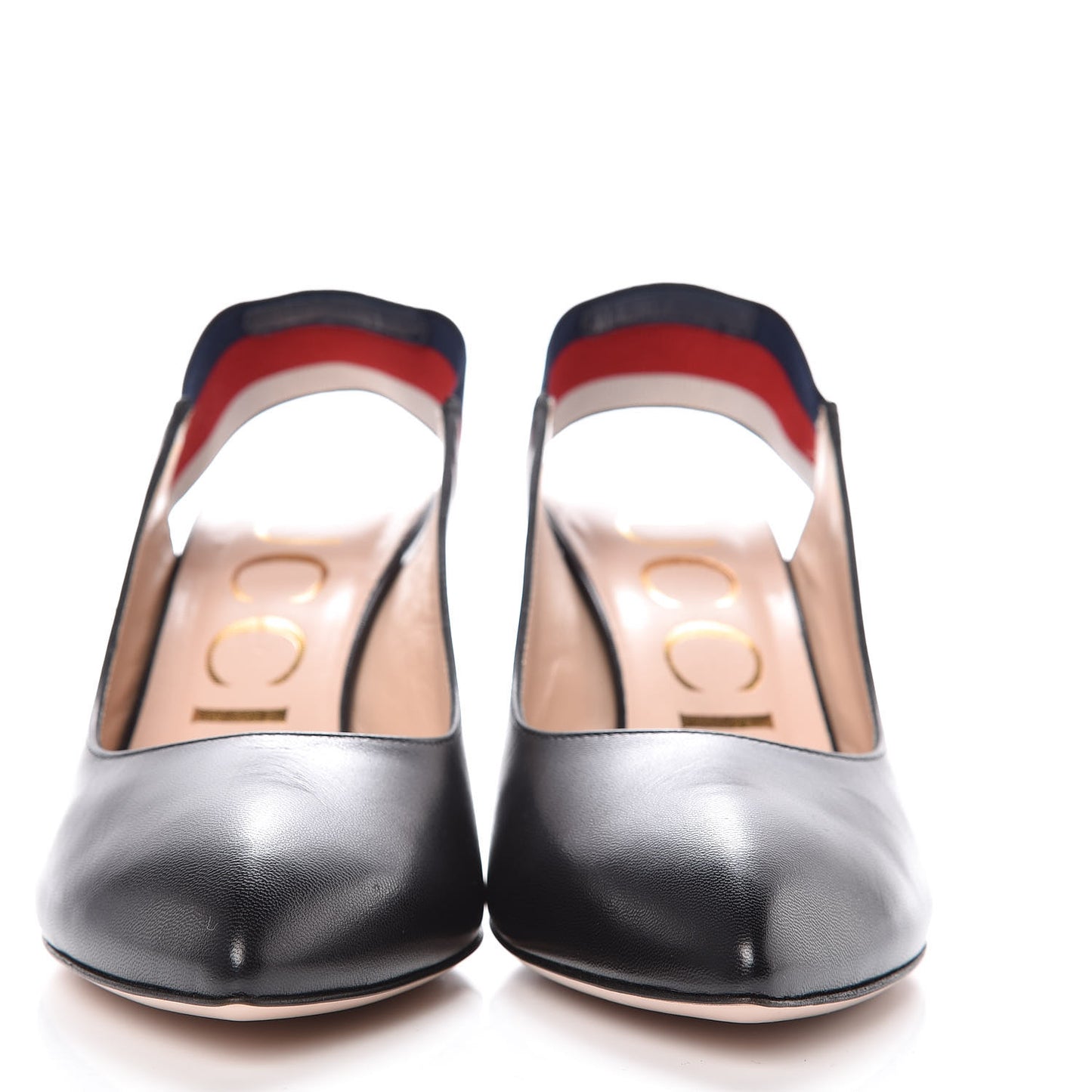 Malaga Kid Web Sylvie Mid Heel Slingback Pumps 37 Black