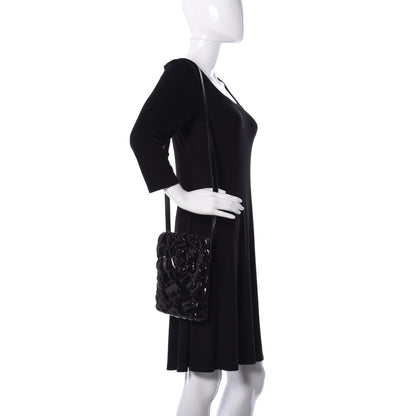 Valentino Garavani Nappa Atelier 03 Rose Edition Messenger Bag Black 2 of 9