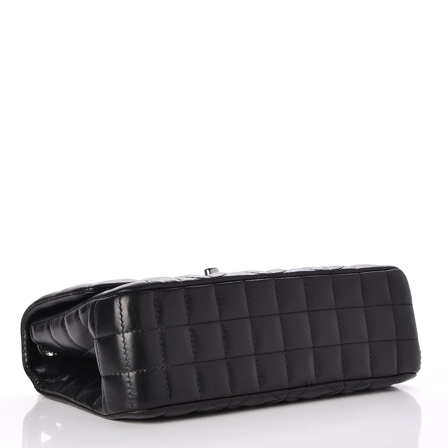 Lambskin Lady Graphic Mini Flap Black