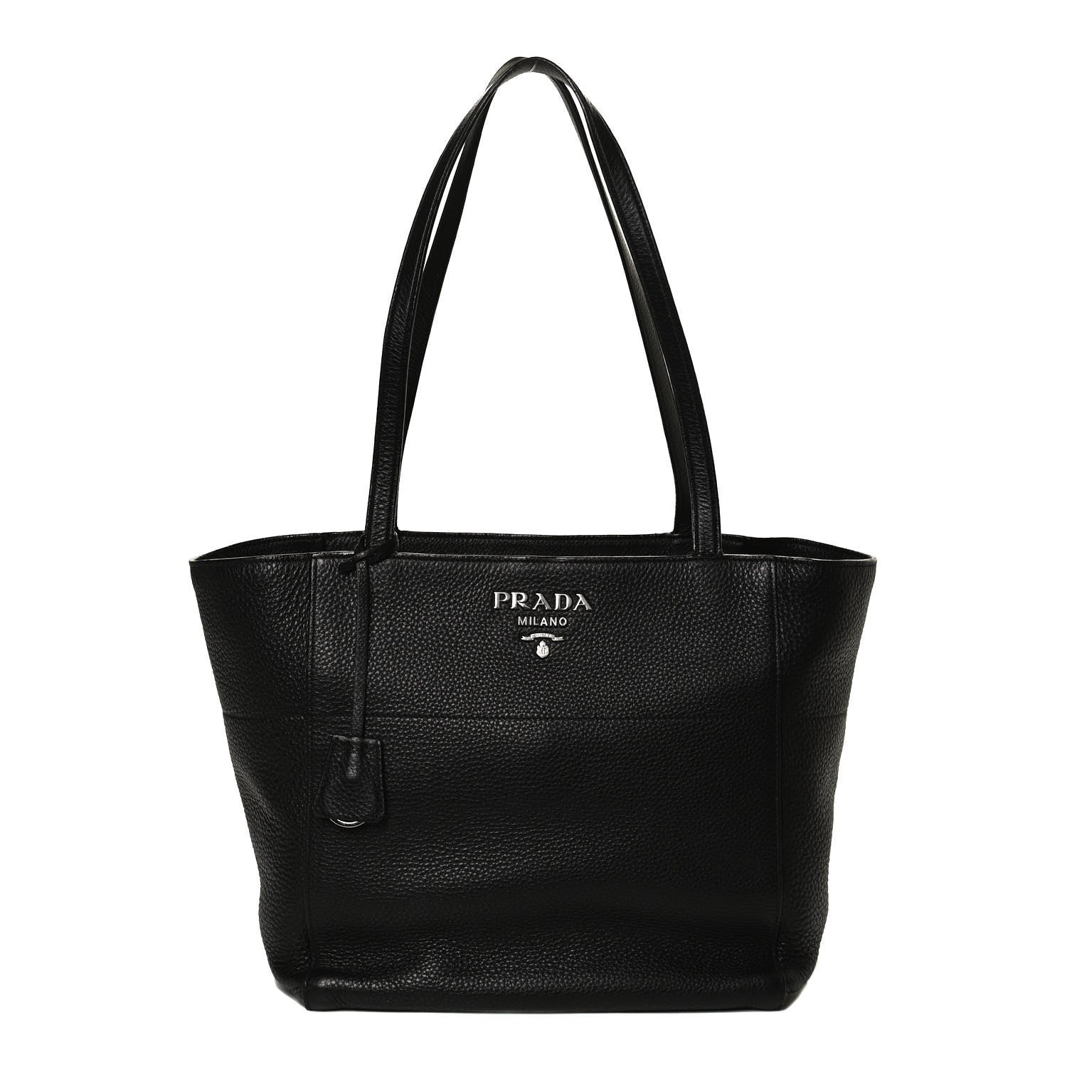 Prada Vitello Phenix Shopping Tote Black 1 of 9