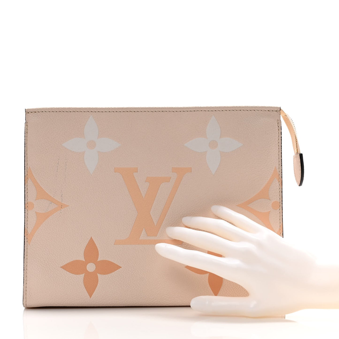 Empreinte Monogram Giant By The Pool Toiletry Pouch 26 Cream Saffron