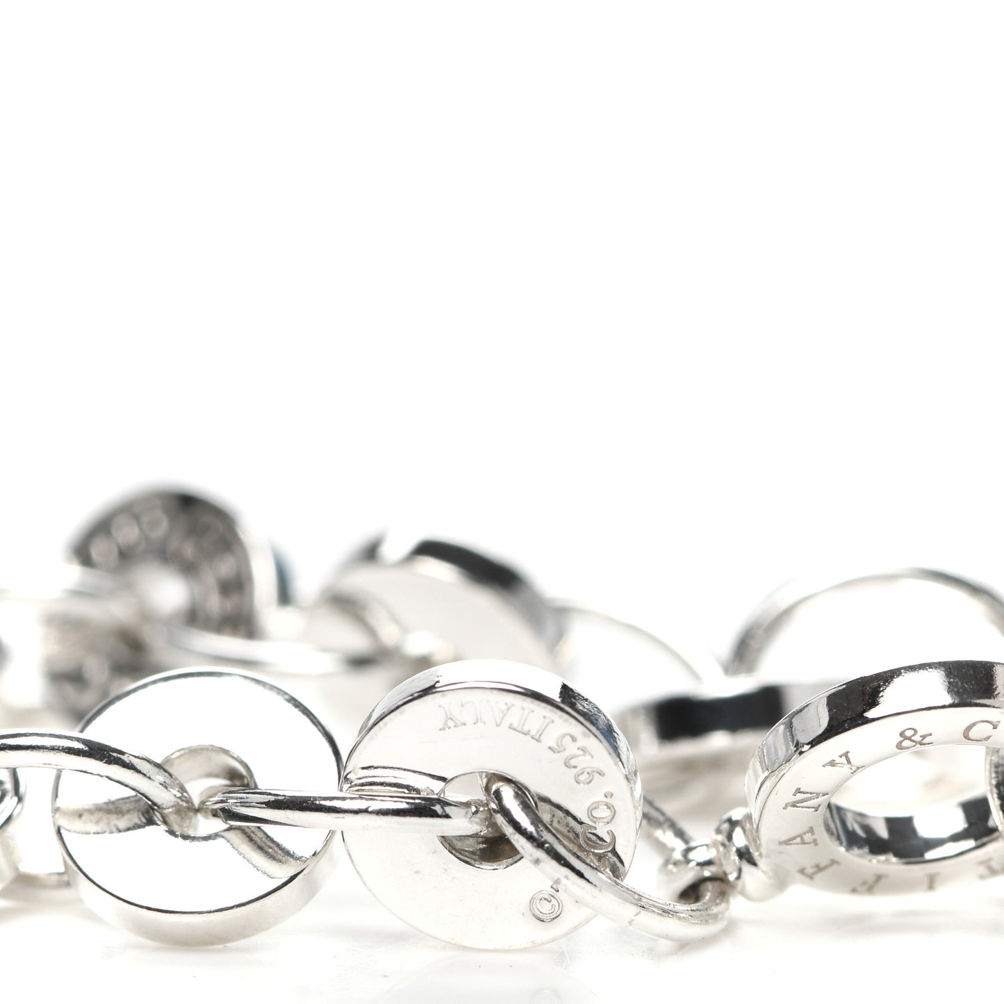 Sterling Silver 1837 Circle Bracelet