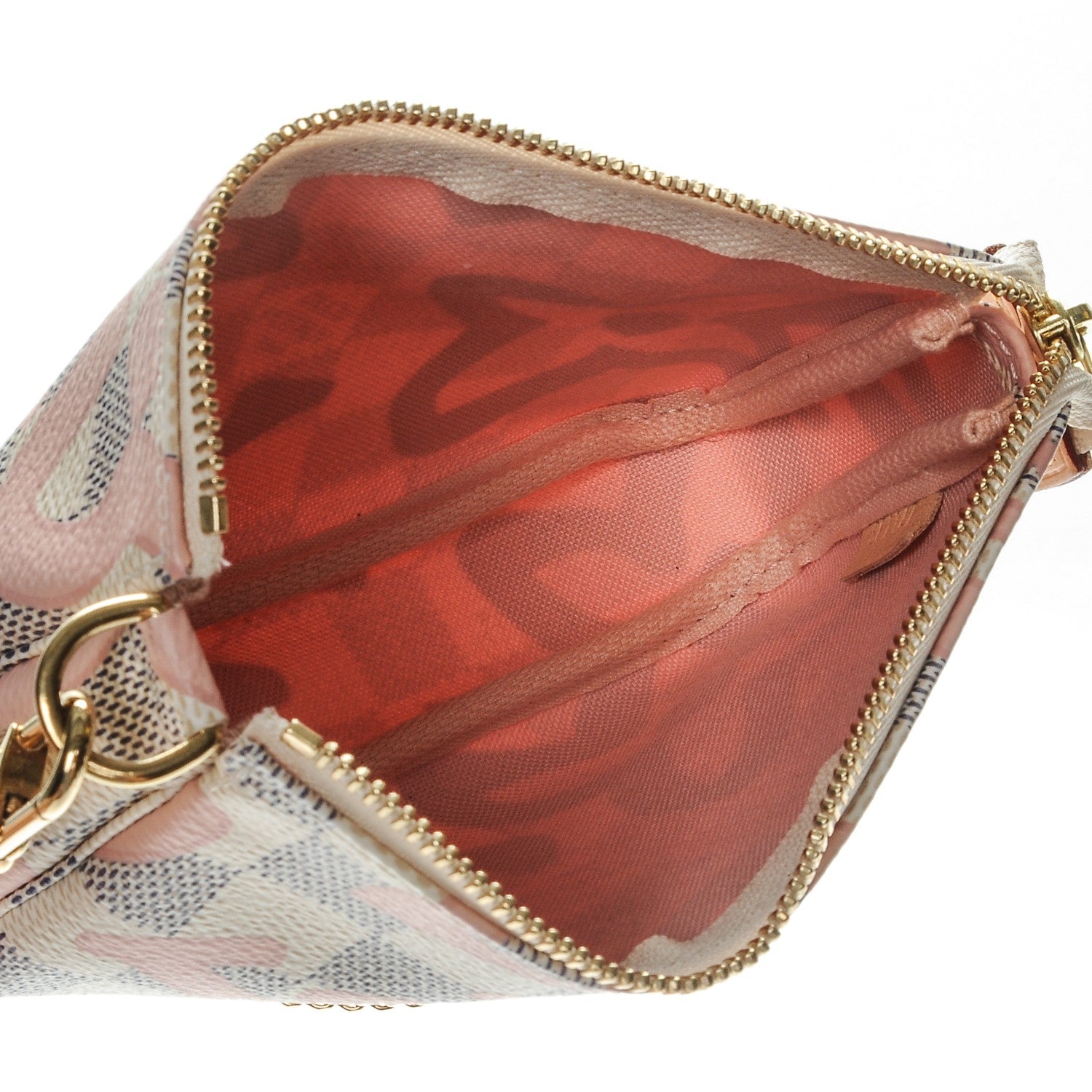 Louis Vuitton Damier Azur Tahitienne Mini Pochette Accessories 5 of 8