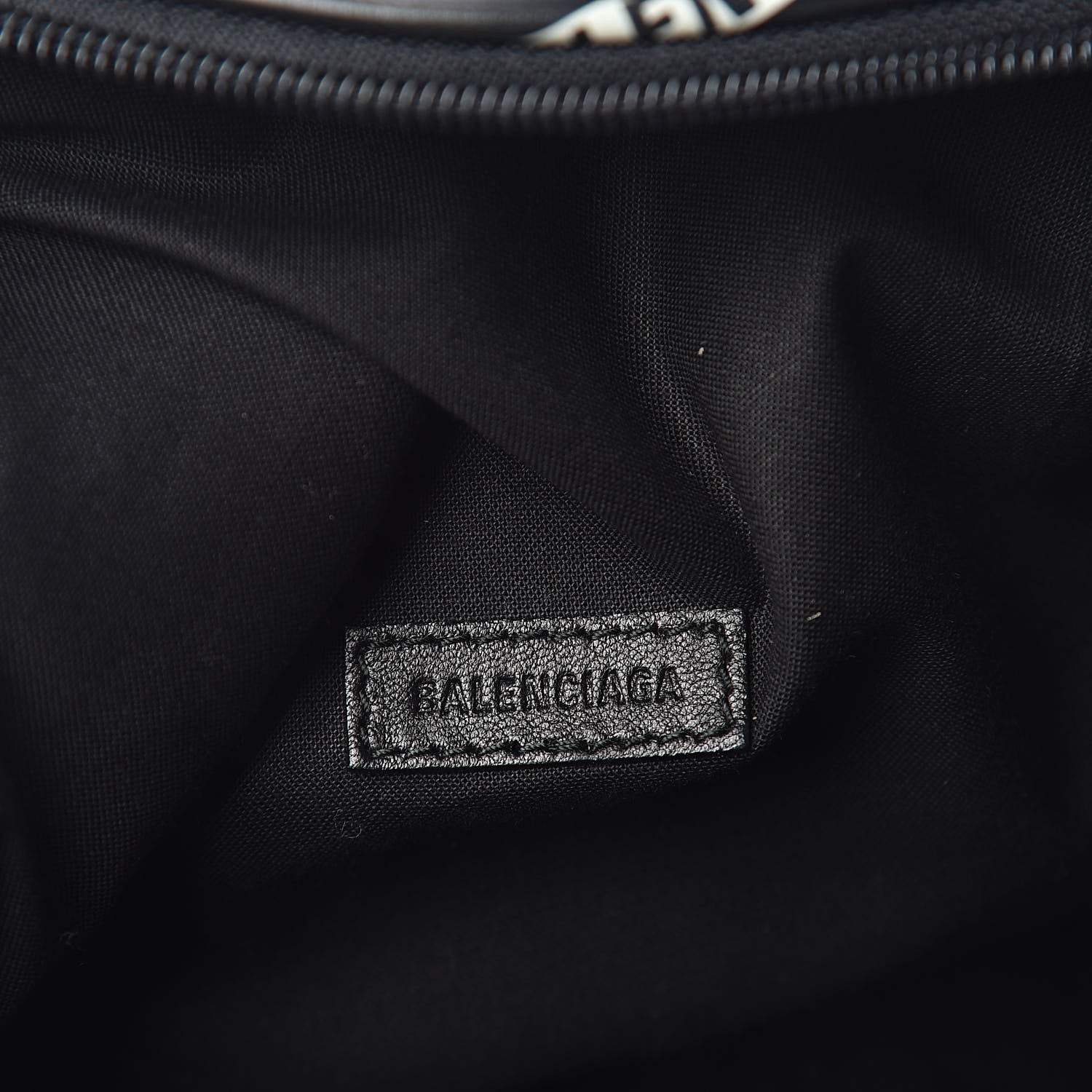 Balenciaga Smooth Calfskin Losange Monogram Explorer Belt Bag Black Grey 6 of 8