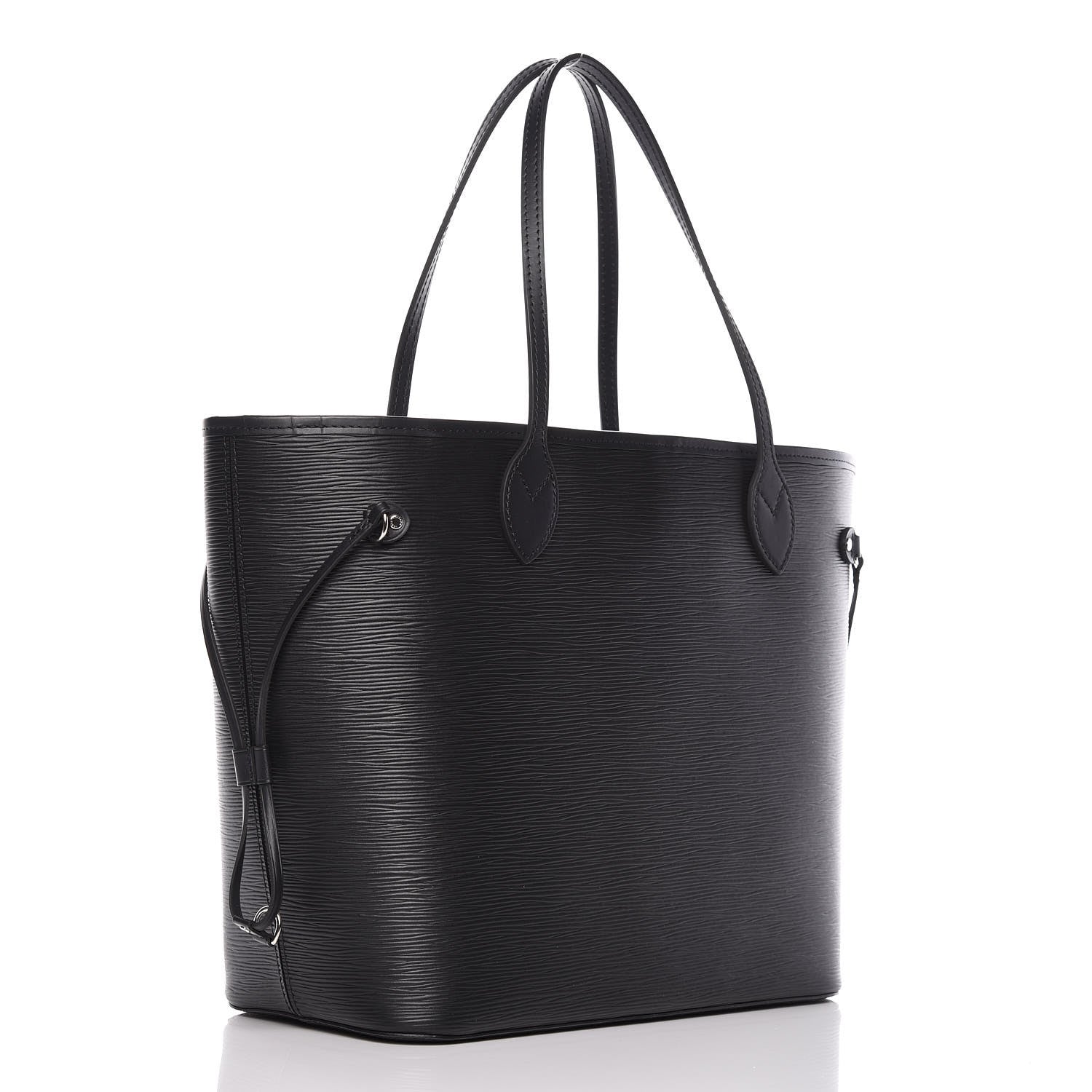Louis Vuitton Epi Neverfull MM Black 4 of 9