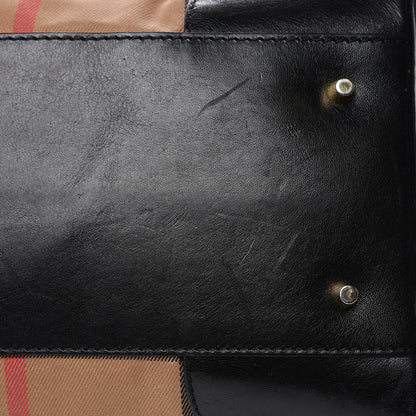Burberry House Check Medium Canterbury Tote Black 12 of 19