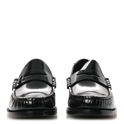 Saint Laurent Magnum Calfskin Le Loafer 15 Moccasin  39 Black 3 of 13
