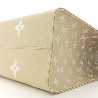 Louis Vuitton Monogram Giant Spring In The City Onthego MM Sunset Kaki 9 of 11