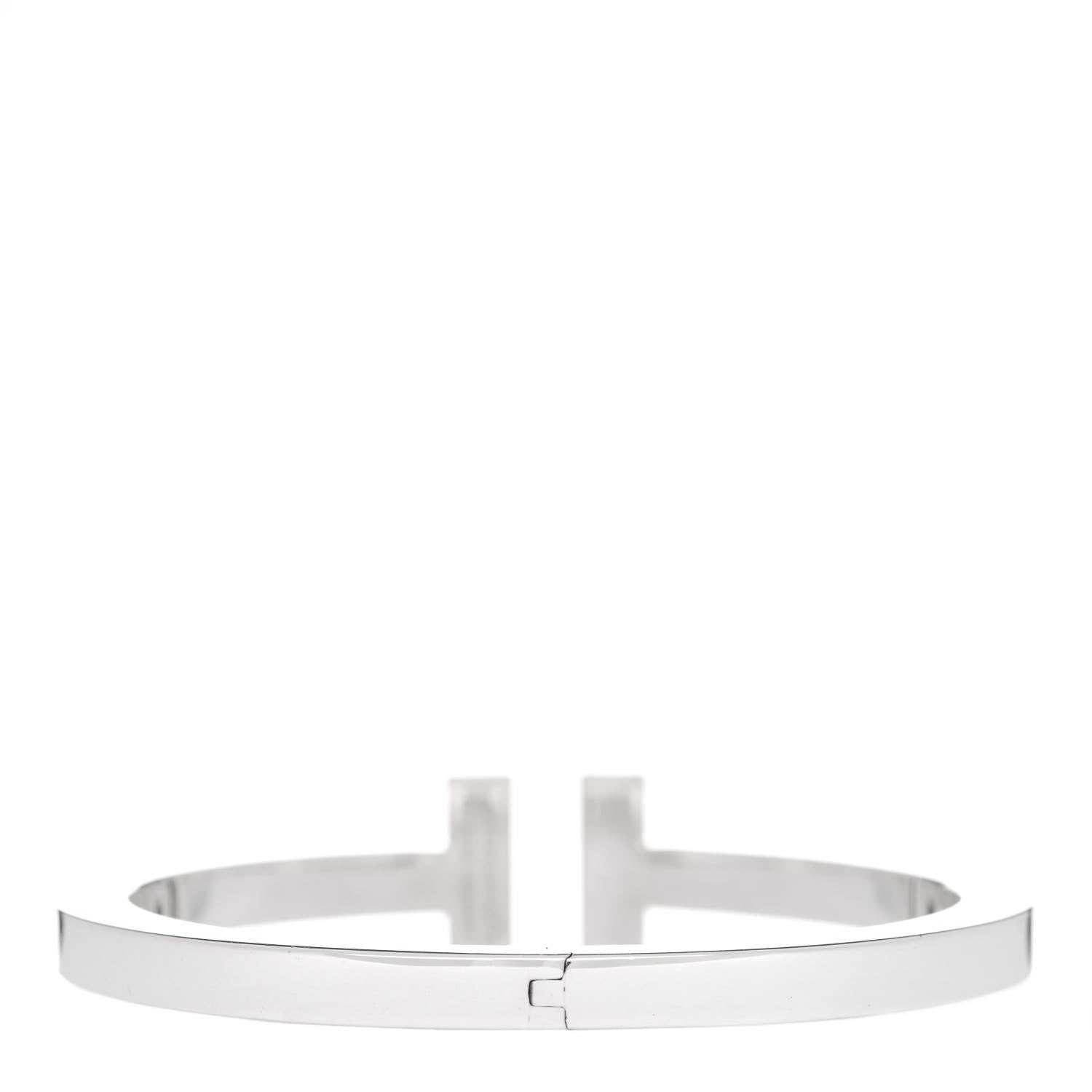 Tiffany Sterling Silver T Square Bracelet 2 of 3