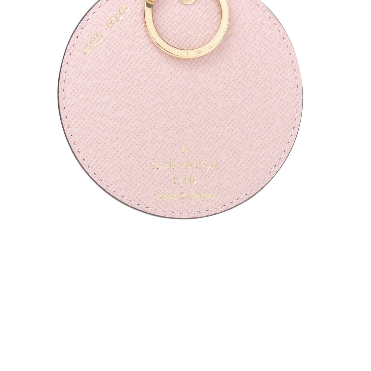 Monogram 2020 Christmas Animation Big Wheel Bag Charm Key Ring Rose Ballerine