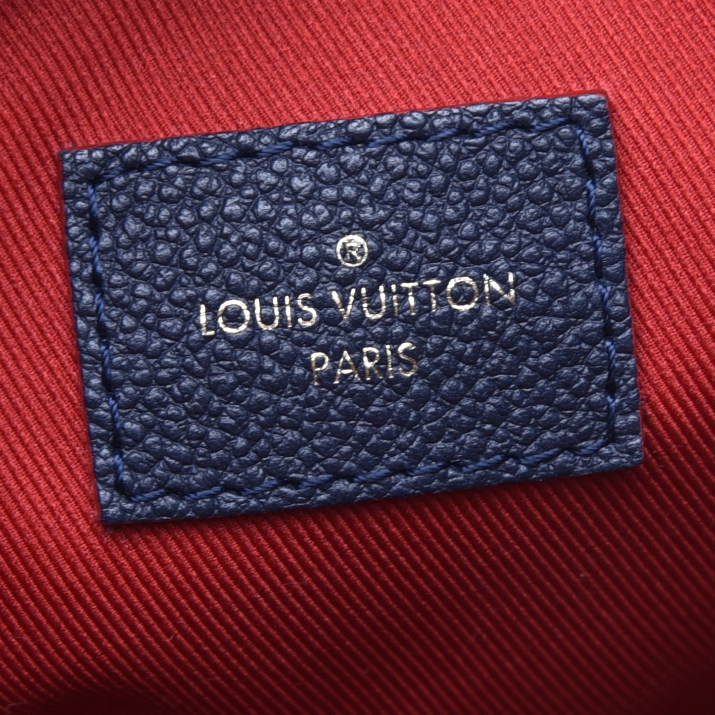 Empreinte Ponthieu PM Marine Rouge