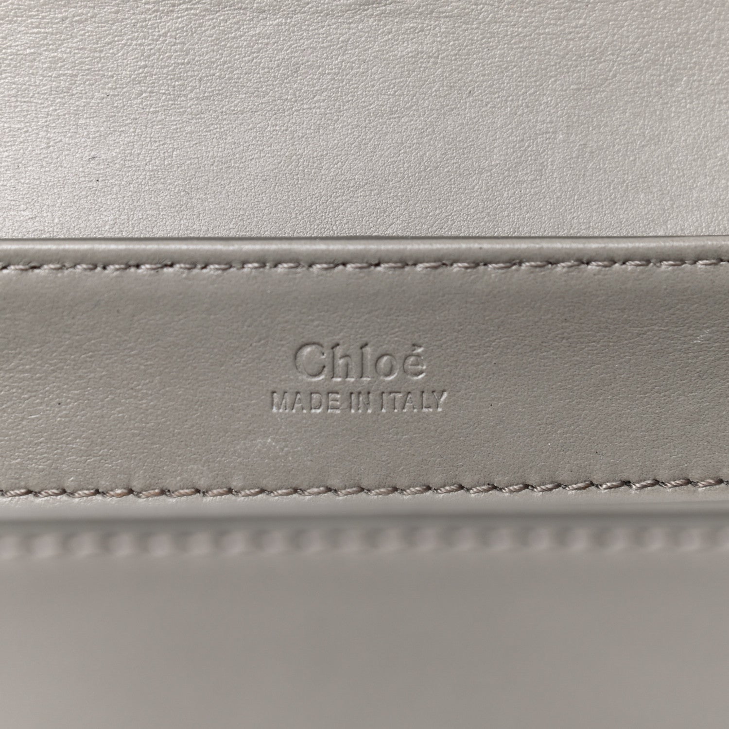 Chloe Calfskin Small C Double Carry Motty Grey 6 of 20
