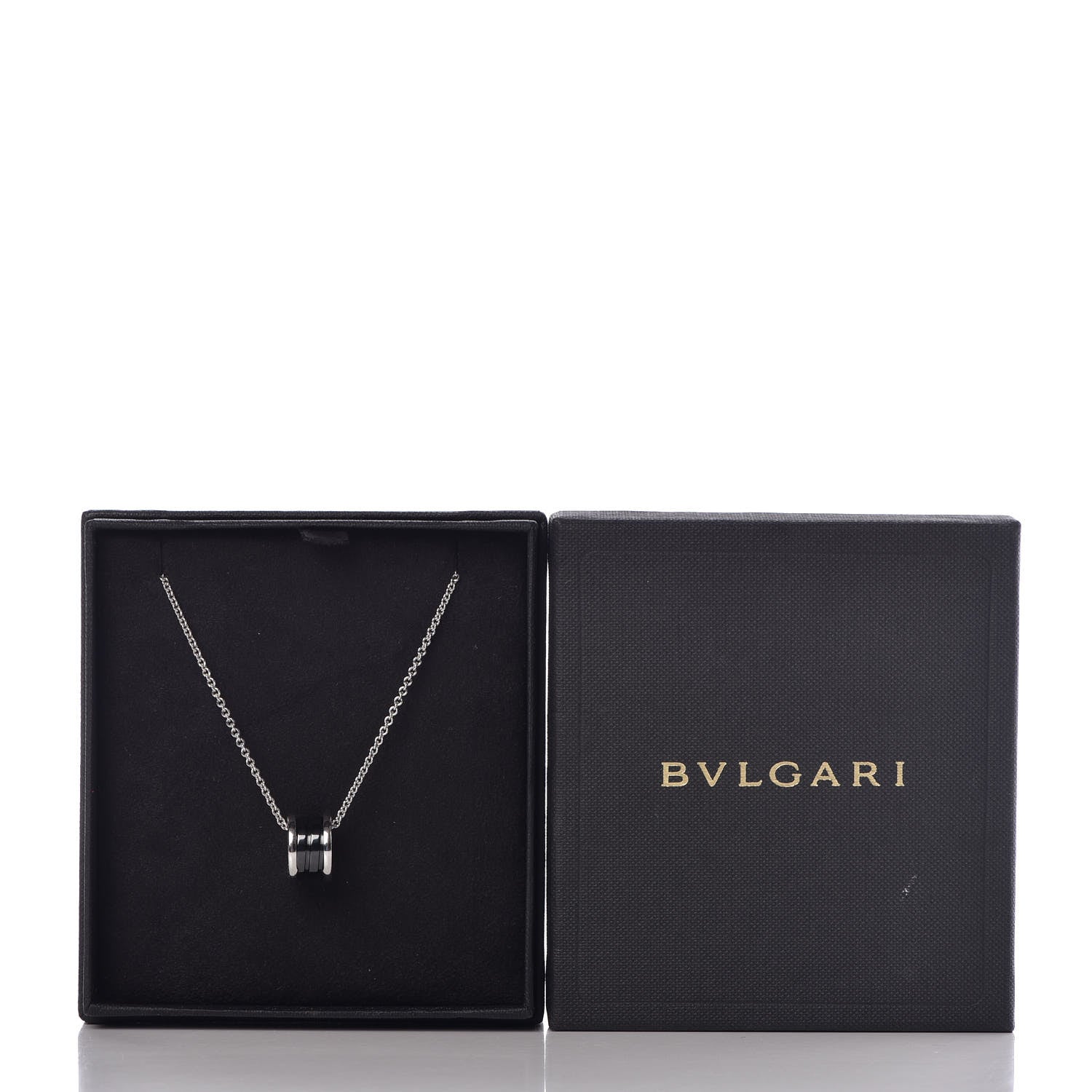 Bulgari Sterling Silver Ceramic Save The Children Pendant Necklace 7 of 7
