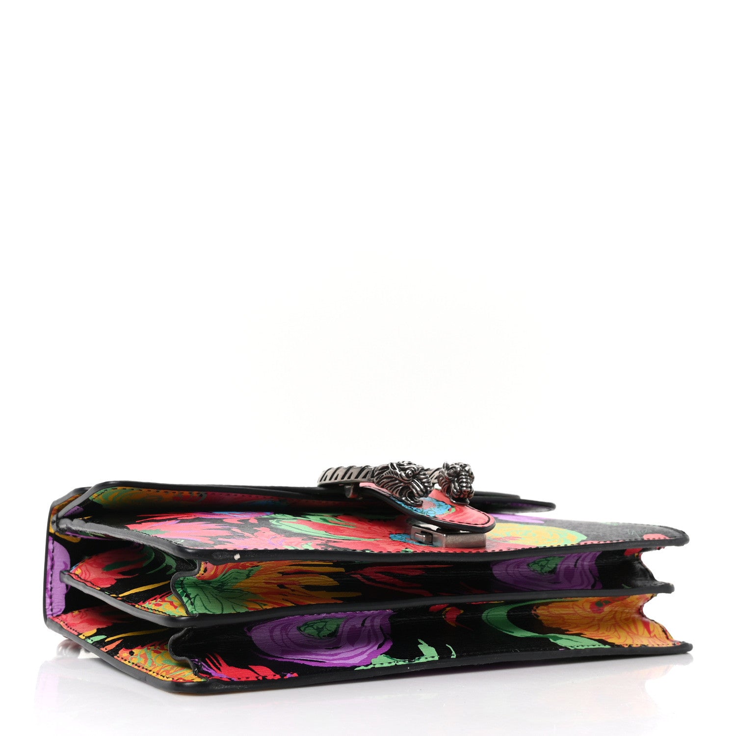 Gucci X KEN SCOTT New Shangai Calfskin Jenny Floral Print Small