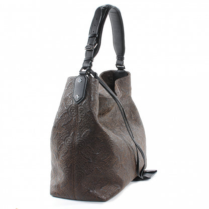 Louis Vuitton Monogram Lambskin Antheia Hobo PM Chocolat 8 of 10