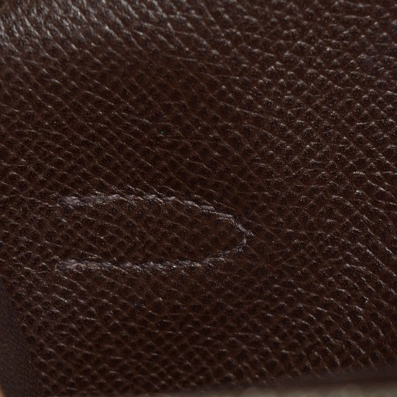 Hermes Epsom Kelly Longue Wallet Chocolate 13 of 30