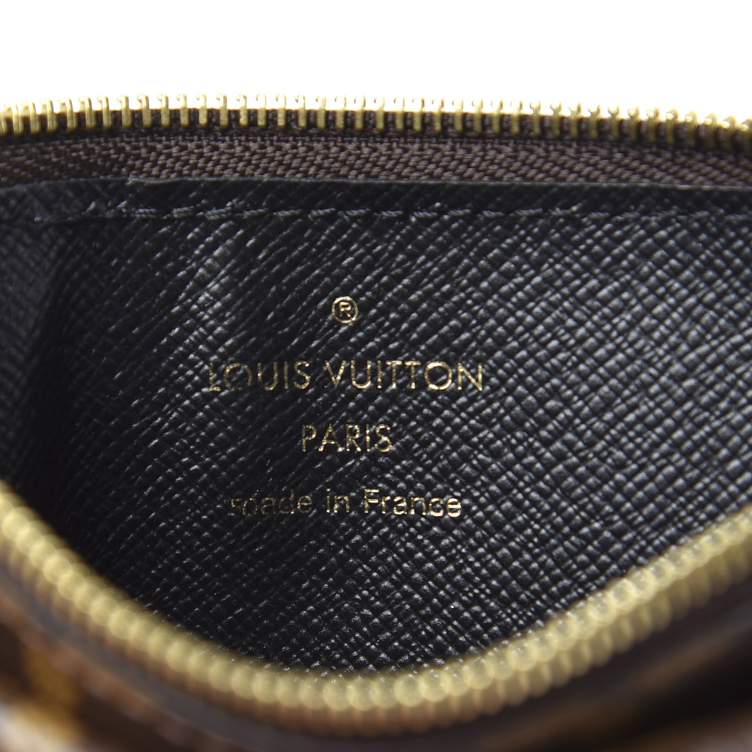 Louis Vuitton Monogram Recto Verso Card Holder Black 5 of 6