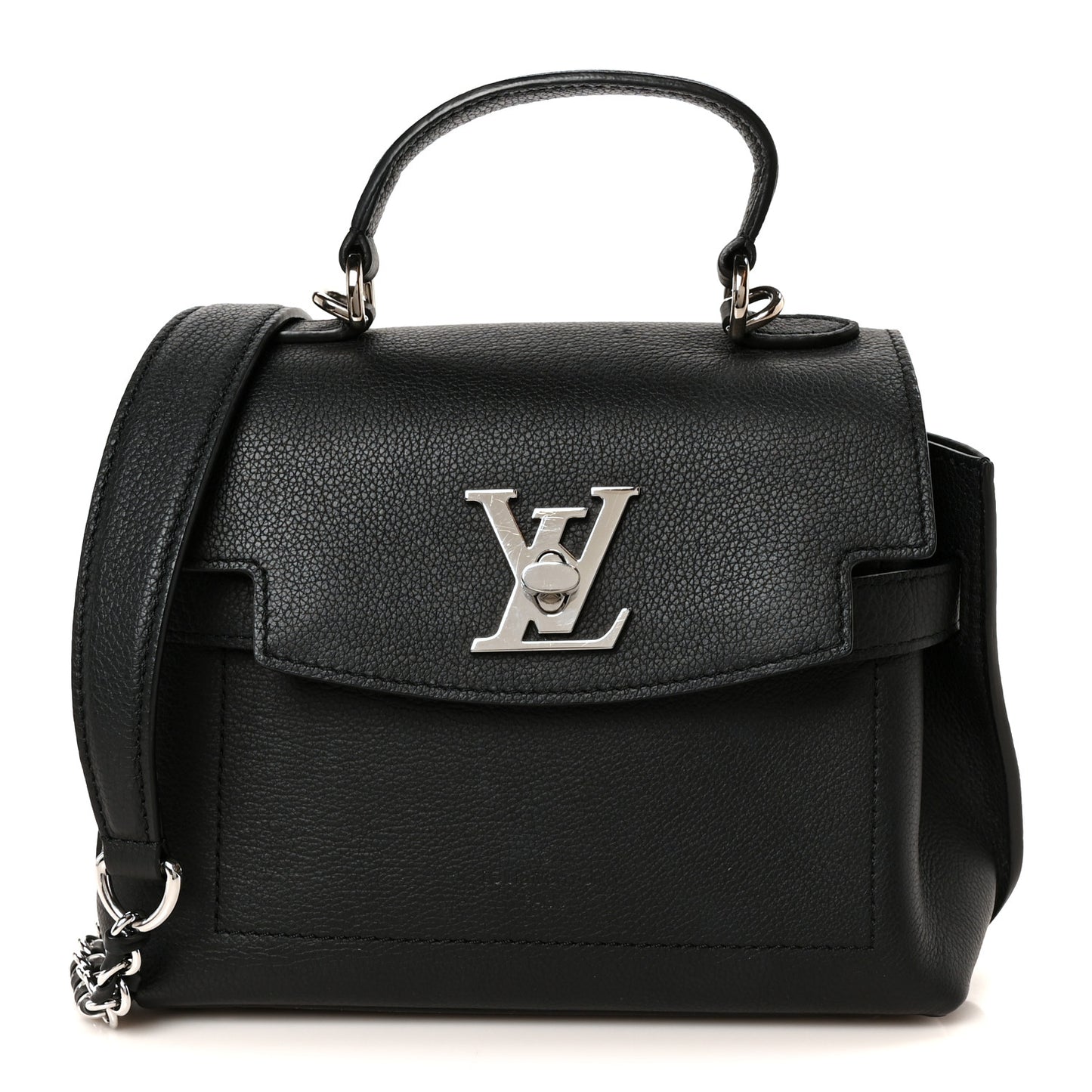 Calfskin Lockme Ever BB Black