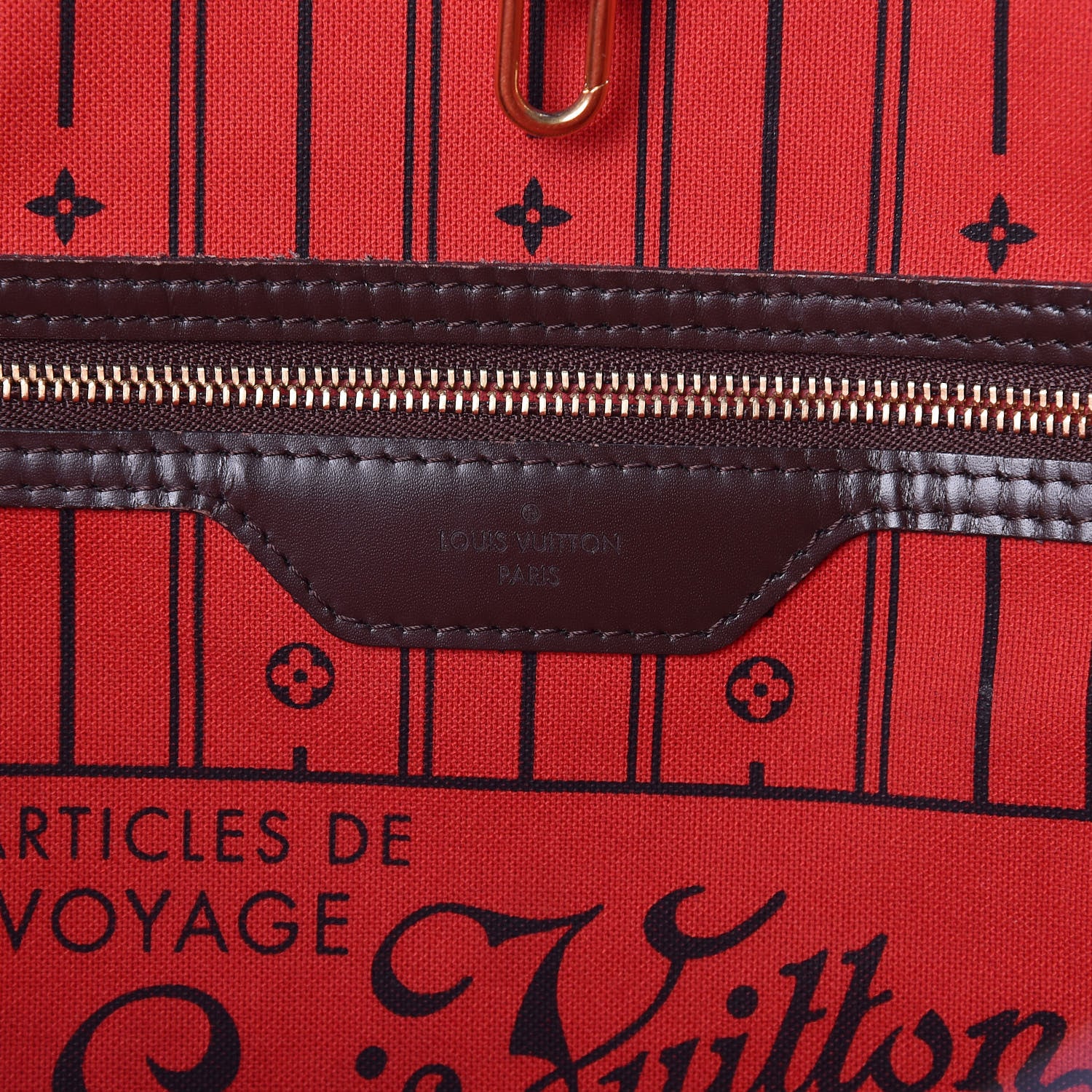 Louis Vuitton Damier Ebene Neverfull GM 6 of 15