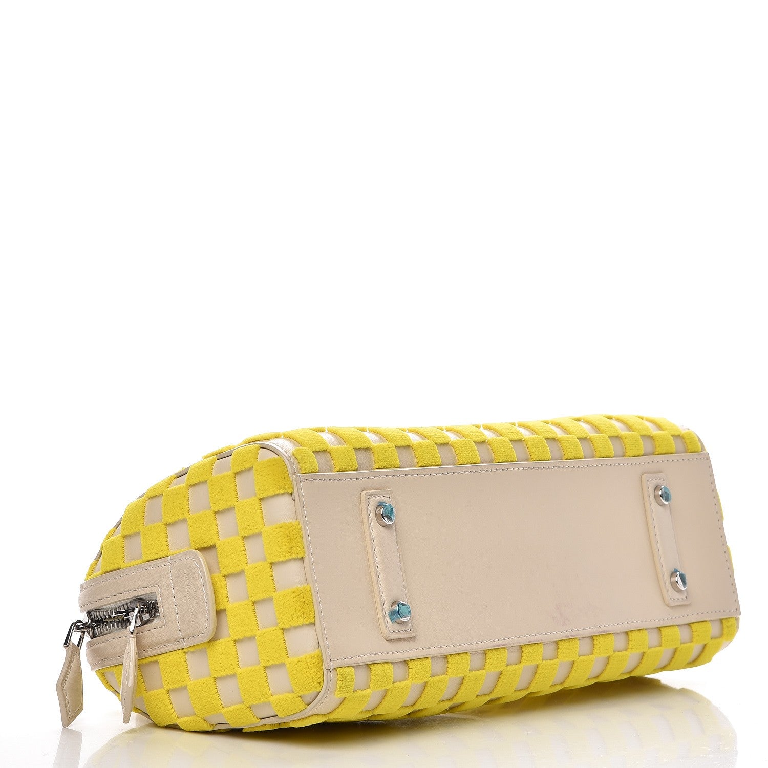 Louis Vuitton Damier Cubic Speedy East West Yellow 4 of 7