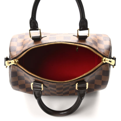 Louis Vuitton Damier Ebene Speedy Bandouliere 25 5 of 14