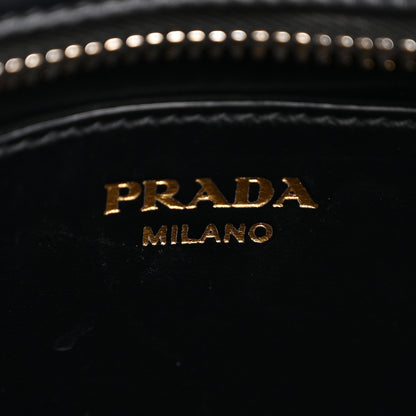 Prada City Calf Esplanade Shoulder Bag Black 6 of 14
