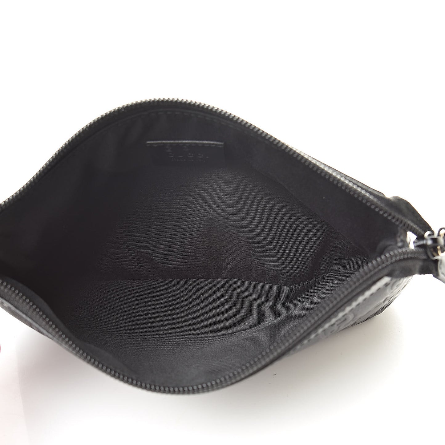 Guccissima Wristlet Black