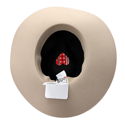 Hermes Rabbit Felt Coeur Hat 56 Beige Perle 7 of 8