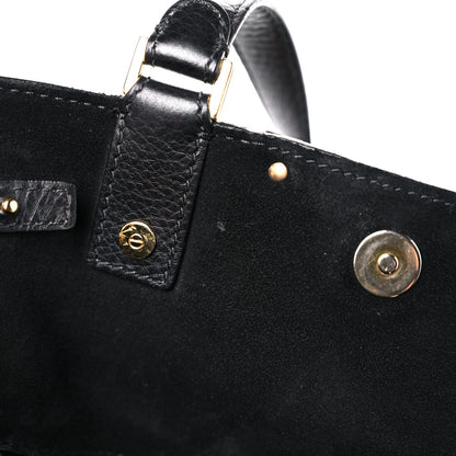 Valentino Garavani Grained Calfskin Jamaica Beaded My Rockstud Tote Black 12 of 15
